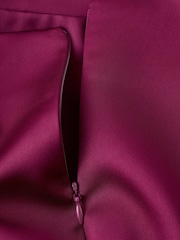 Mango Orange Satin Mini Skirt - Image 6 of 6