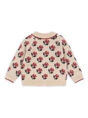 Konges Sløjd Belou Cardigan com gola em malha - Imagem 2 de 4