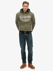 Superdry Green Outdoor Supply Co Relaxed Hoodie - Image 5 of 7