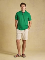 Πράσινο - Joules Woody Cotton Pique Polo πουκάμισο - Εικόνα 7 του 9