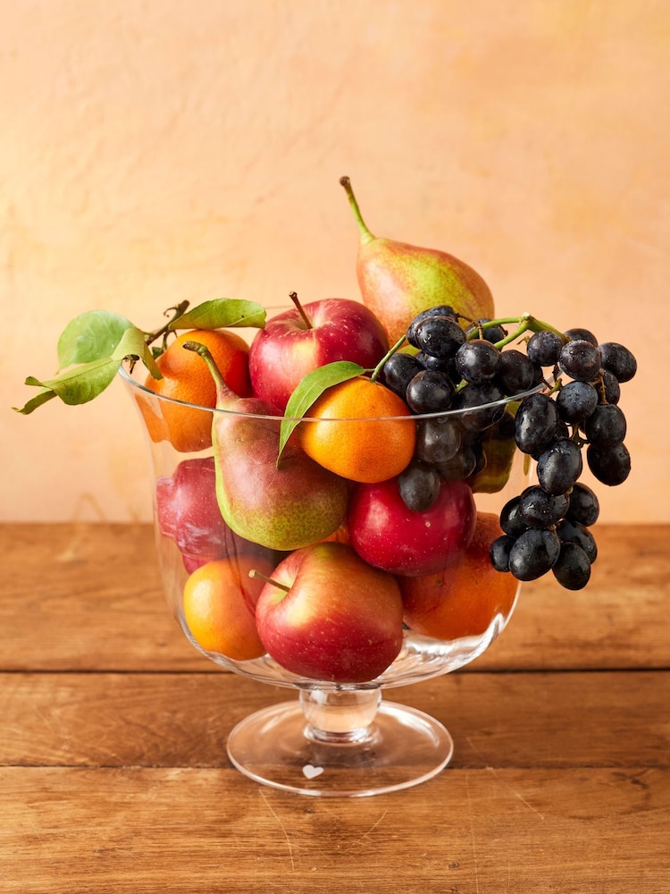 Jamie Oliver Clear Big Love Glass Showstopper Bowl - Image 1 of 4 Jamie Oliver Clear Big Love Glass Showstopper Bowl - Image 1 of 4