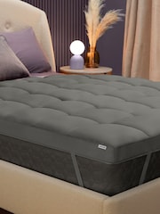 Silentnight Charcoal Ultimate Deep Sleep 10cm Mattress Topper - Image 1 of 8