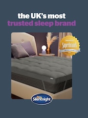 Silentnight Charcoal Ultimate Deep Sleep 10cm Mattress Topper - Image 7 of 8