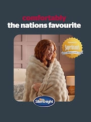 Silentnight Natural Bubble Fleece Giant Blanket - Image 8 of 9