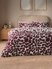 Silentnight 10.5 Tog Leaf Print Coverless Duvet And Pillowcase Set - Image 1 of 8