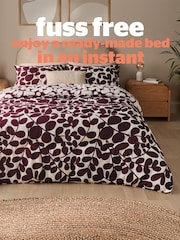 Silentnight 10.5 Tog Leaf Print Coverless Duvet And Pillowcase Set - Image 2 of 8