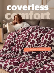 Silentnight 10.5 Tog Leaf Print Coverless Duvet And Pillowcase Set - Image 5 of 8