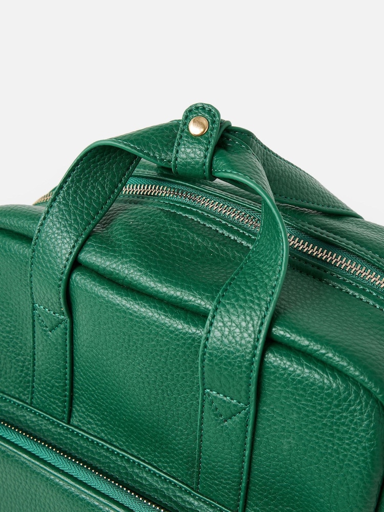 Oliver Bonas Green Mami Laptop Backpack - Image 7 of 7 Oliver Bonas Green Mami Laptop Backpack - Image 7 of 7