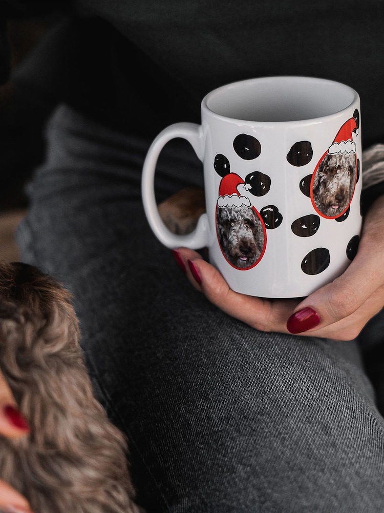 Personalised Pet Photo Christmas Mug by Solesmith - Image 1 of 1 Personalised Pet Photo Christmas Mug by Solesmith - Image 1 of 1