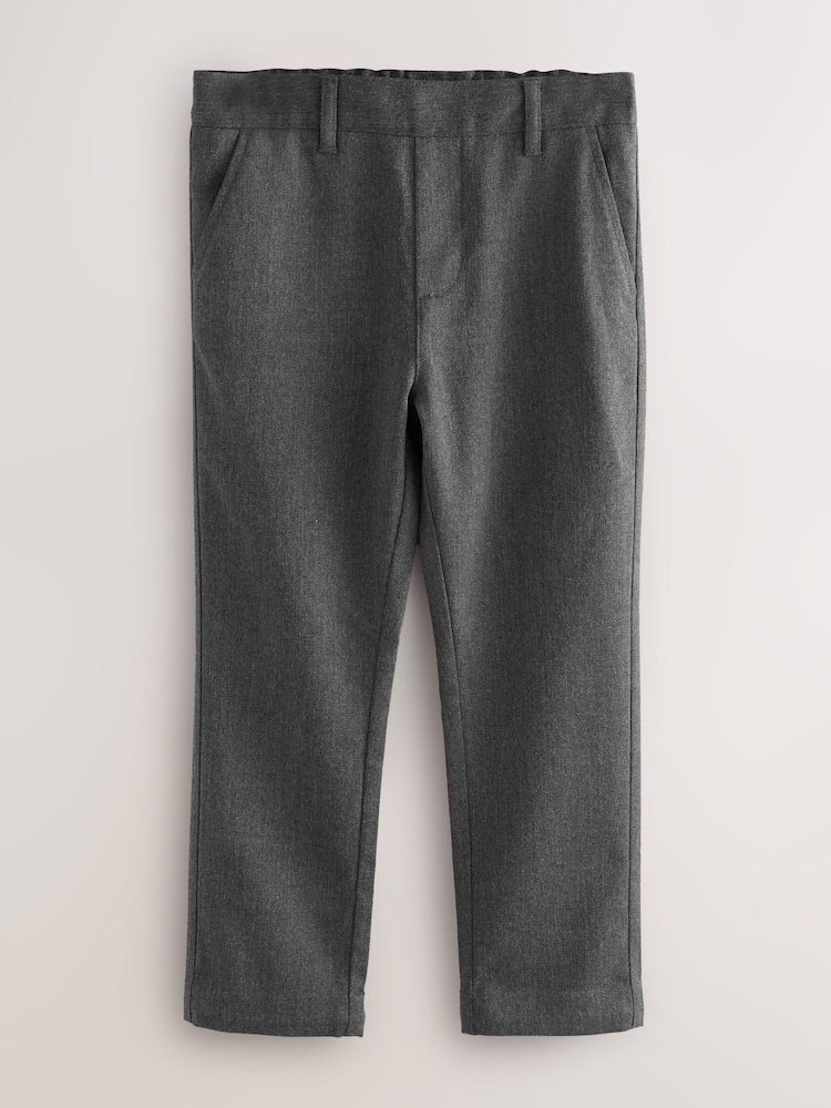 Clarks Grey Pull-On School Trousers 3 Pack - Imagen 2 de 6
