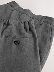Clarks Grey Grey Pull-On School Trousers 4 Pack - Image 4 of 6
