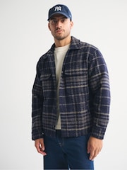 Abercrombie & Fitch Blue Boucle Long Sleeve Shirt - Image 3 of 8