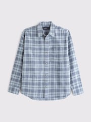 Abercrombie & Fitch Blue Flannel Plaid Shirt - Image 1 of 2