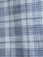Abercrombie & Fitch Blue Flannel Plaid Shirt - Image 2 of 2