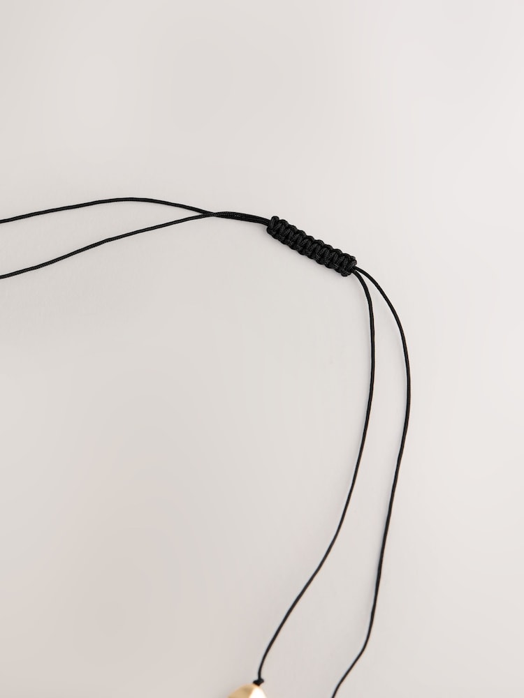 Gull Tone - Grovt perlesnorhalskjede - Bilde 5 av 5