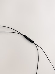 Sølv Tone - Grovt perlesnorhalskjede - Bilde 5 av 6