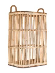 Nkuku Natural Rammi Rattan Tall Laundry Basket - Image 3 of 3