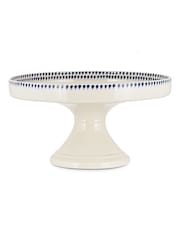 Nkuku Off White Anjuna Reactive Glaze Ceramic Vase - Image 4 of 4