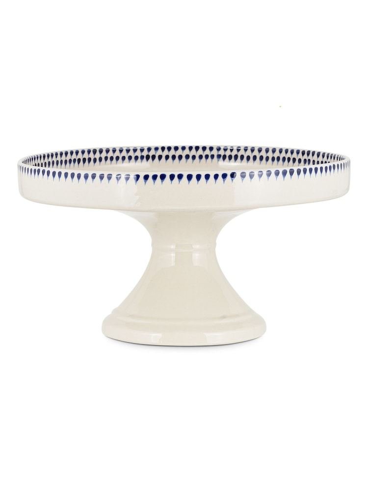 Nkuku Off White Anjuna Reactive Glaze Ceramic Vase - Image 4 of 4