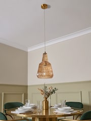 Visconte by BHS Mikael Glass Pendant Ceiling Light - Image 5 of 9
