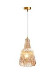 Visconte by BHS Mikael Glass Pendant Ceiling Light - Image 8 of 9