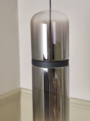 Visconte by BHS Smoke Grey Bjorn LED Glass Pendant Light - Image 5 of 9