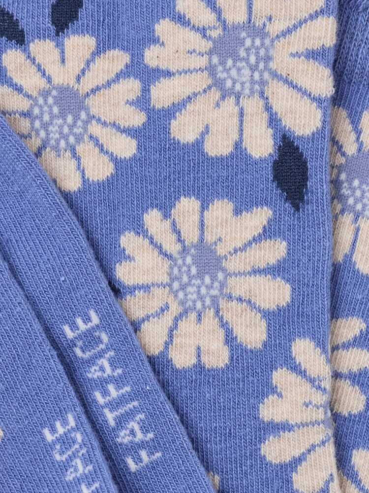 FatFace Blue Daisy Socks - Image 2 of 2
