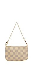 Louis Vuitton Natural Damier Azur Mini Pochette Accessoires Mini Bag - Image 3 of 6