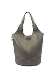 The Handbag Clinic Grey Mulberry Charcoal Lily Tote - Image 1 of 7