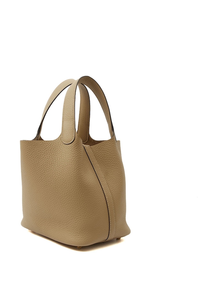 The Handbag Clinic Natural Hermes Trench Picotin 18 Tote - Image 2 of 7
