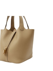 The Handbag Clinic Natural Hermes Trench Picotin 18 Tote - Image 5 of 7