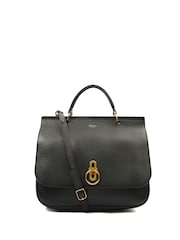 The Handbag Clinic Mulberry Amberley Satchel Handle Black Top - Image 1 of 6