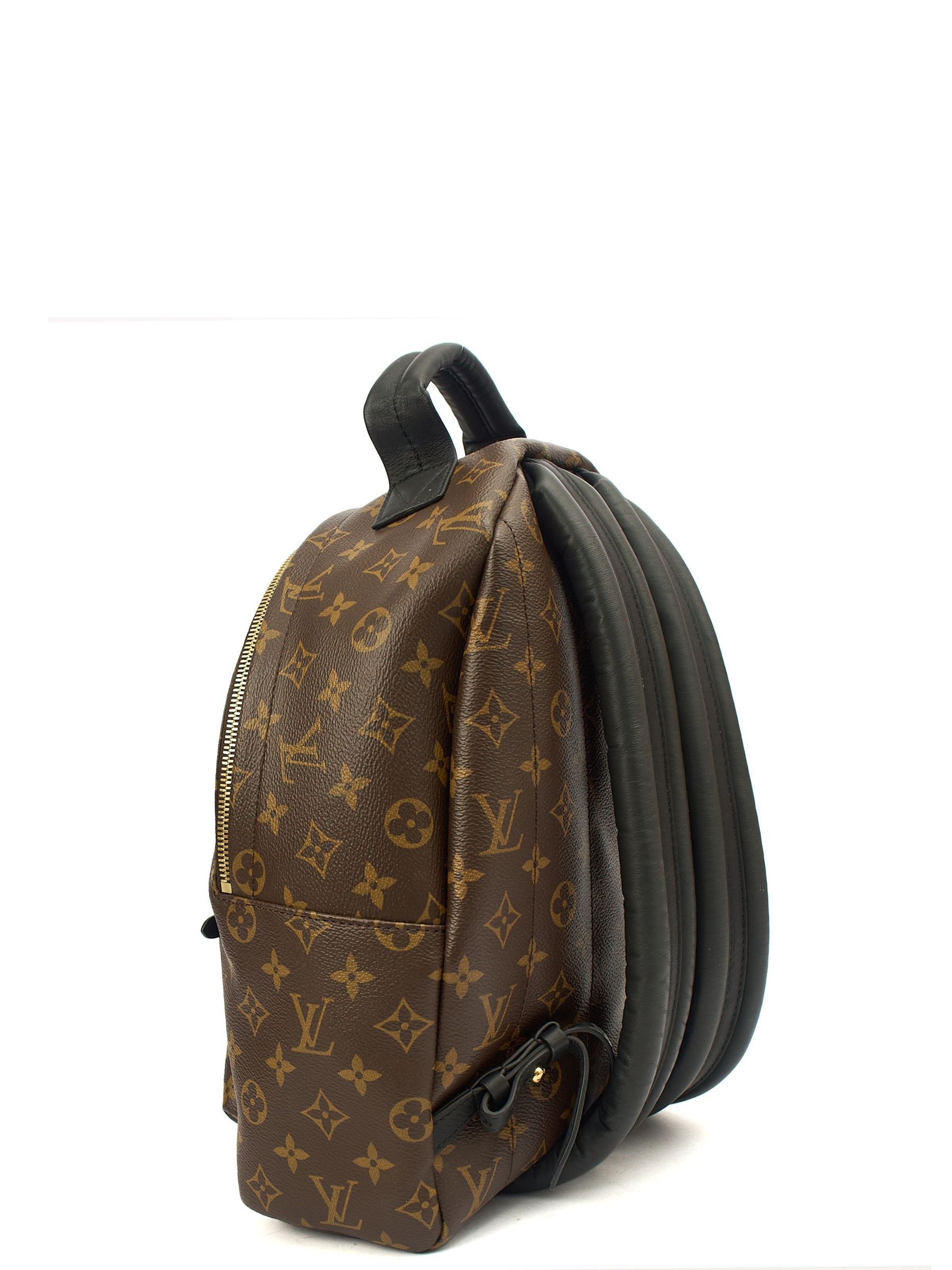 louis vuitton backpack cheap uk Montsouris PM - Monogram Canvas / Black Trim Louis Vuitton Palm Springs Mini