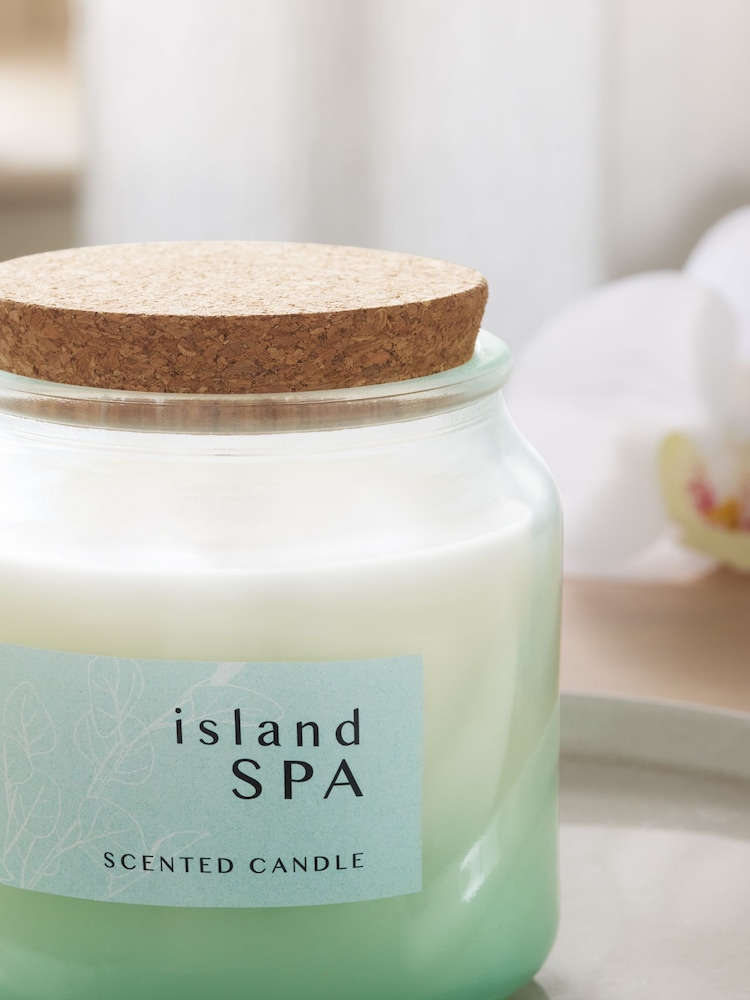 Island Spa Eucalyptus Bergamot Country Classics Jar Candle - Image 4 of 4 Island Spa Eucalyptus Bergamot Country Classics Jar Candle - Image 4 of 4