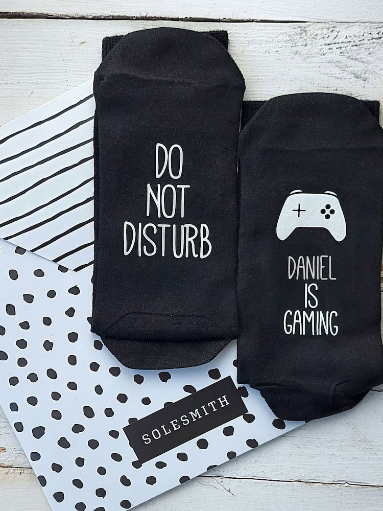 Solesmith Do Not Disturb Gaming Socks - Image 3 of 3 Solesmith Do Not Disturb Gaming Socks - Image 3 of 3