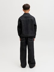 JACK & JONES JUNIOR Blue Dave Wide Fit Jeans - Image 2 of 8