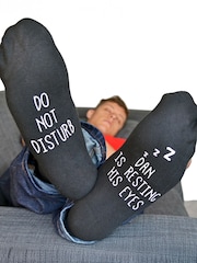 Solesmith Do Not Disturb Resting Eyes Socks - Image 1 of 3