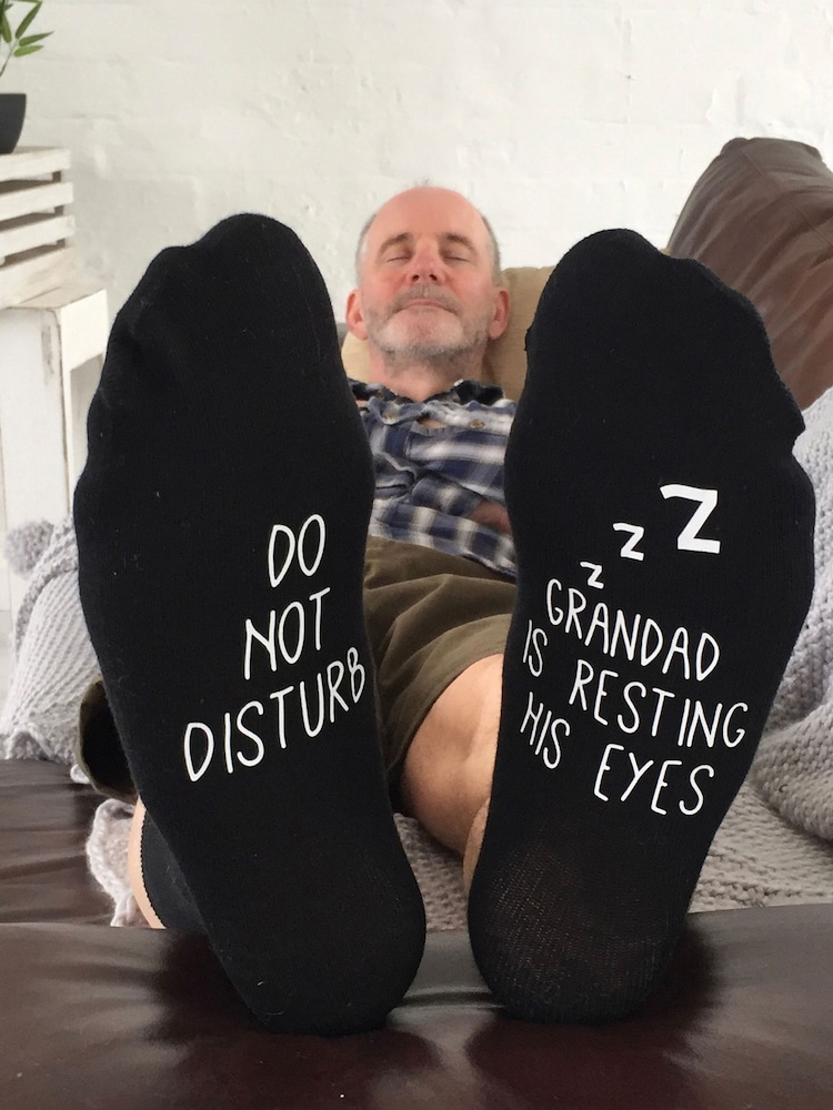 Solesmith Do Not Disturb Resting Eyes Socks - Image 3 of 3