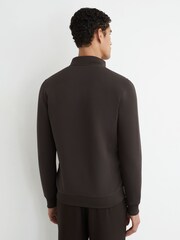 Καφετί της σοκολάτας - Υβριδικό πάπλωμα Reiss Freddie και μπουφάν με φερμουάρ Interlock - Εικόνα 5 από 6