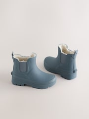Grey Warm Lined Ankle Wellies - Image 1 of 5