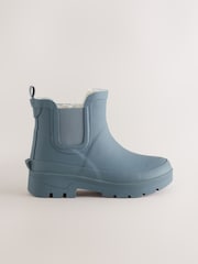 Grey Warm Lined Ankle Wellies - Image 2 of 5