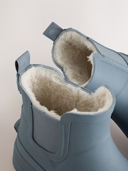 Grey Warm Lined Ankle Wellies - Image 5 of 5