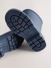 Navy Warm Lined Wellies - Image 4 of 5