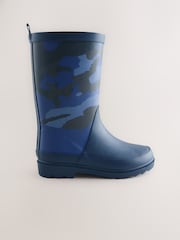 Navy Camo - Rubber Wellies - Larawan 2 ng 5