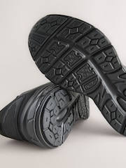 Grey Elastic Lace Trainers - Image 5 of 5
