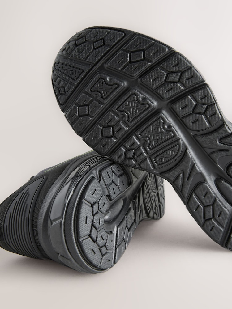 Grey Elastic Lace Trainers - Image 5 of 5