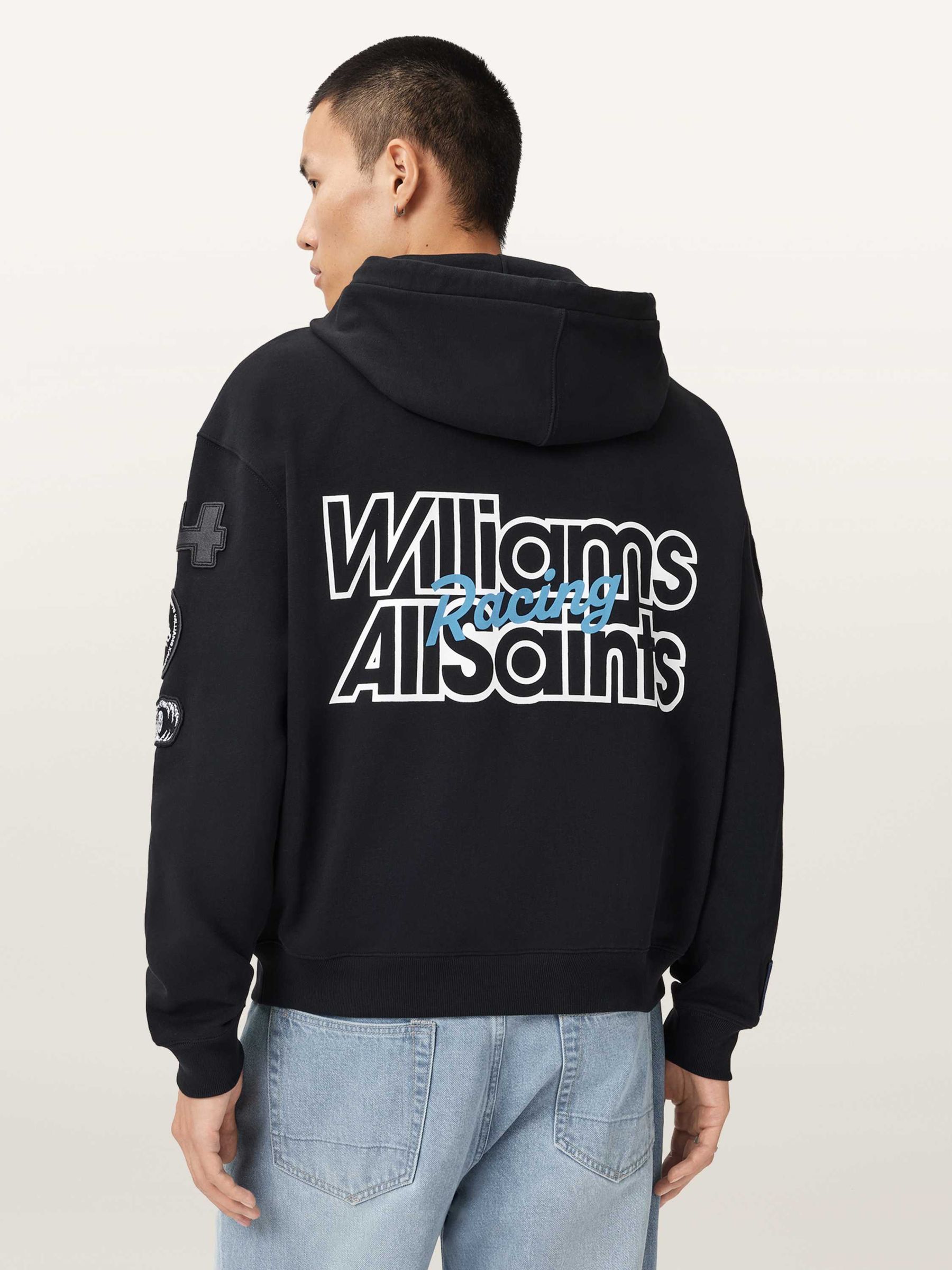 Buy AllSaints Black Apex Zip Through Hoodie from Next USA