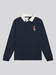 U.S. Polo Assn Blue Chuck Rugby Shirt - Image 5 of 7