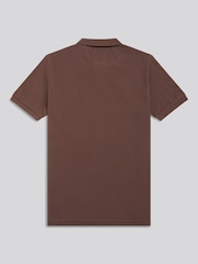 U.S. Polo Assn. Cămaşă polo slim fit din material pique - Imaginea 6 din 8