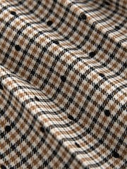 Neutral Check Pleated Skirt (3-16yrs) - Image 7 of 8